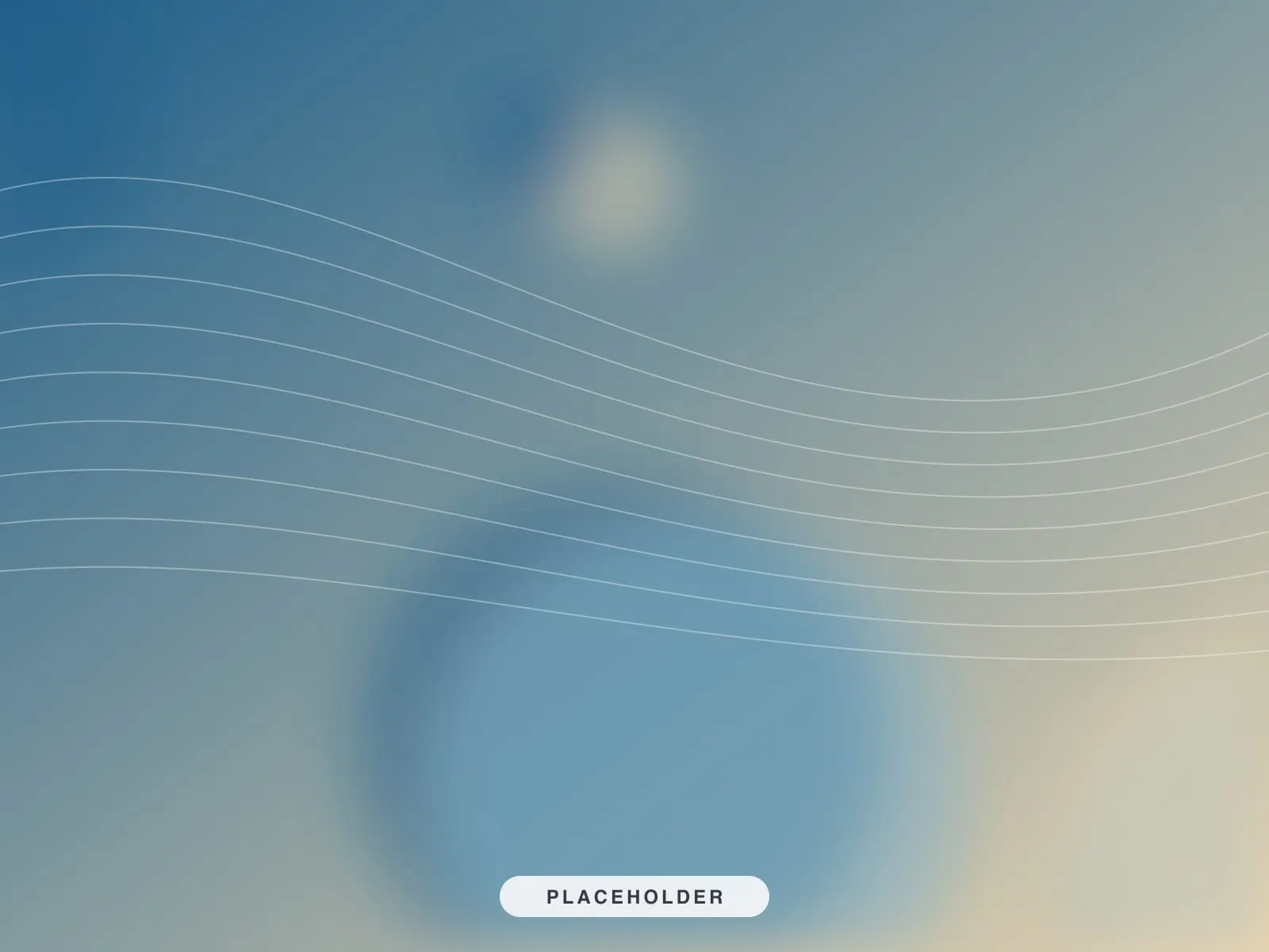 Abstract placeholder image in blue and sand tones